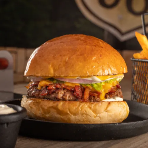 Hamburguesa Texas, la de la casa